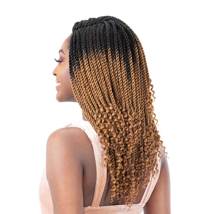 Freetress Pre Looped Crochet Braid - GORGEOUS TWIST 3X 12/18" - Image 3