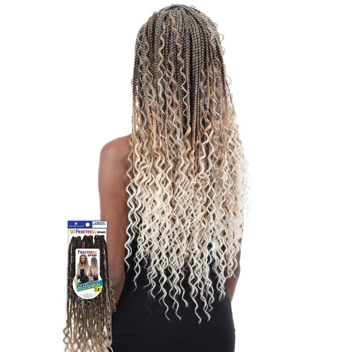 Freetress Pre-Looped Crochet Braids - 3X REBEL BOHO MERMAID BRAID 24" - Image 2