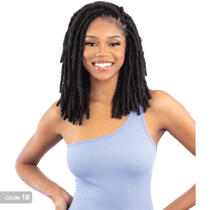 Freetress Style Pro 100 Pre-Looped Crochet Braid - INDIE LOC 10" - Image 2