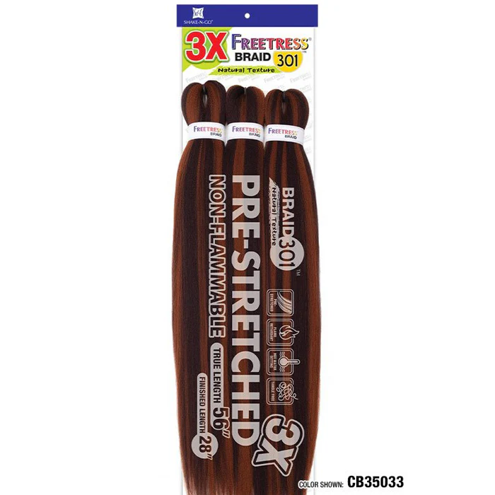 Freetress Pre-Stretched Braid - 3X Braid 301 28" - Image 8