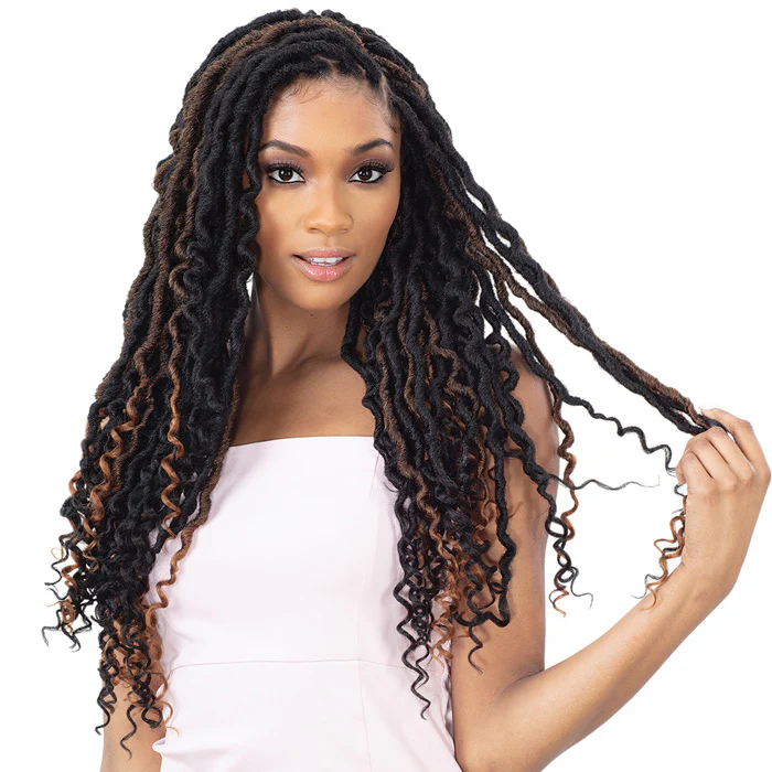Freetress Wrap N Lock Pre-Looped Crochet Braids - HIPSTA LOC 18" - Image 2