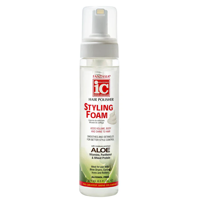 IC Fantasia Hair Polisher Styling Foam 8.5 oz