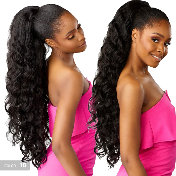 Instant Weave By Sensationnel Drawstring Cap Half Wig - IWD 24 - Image 3