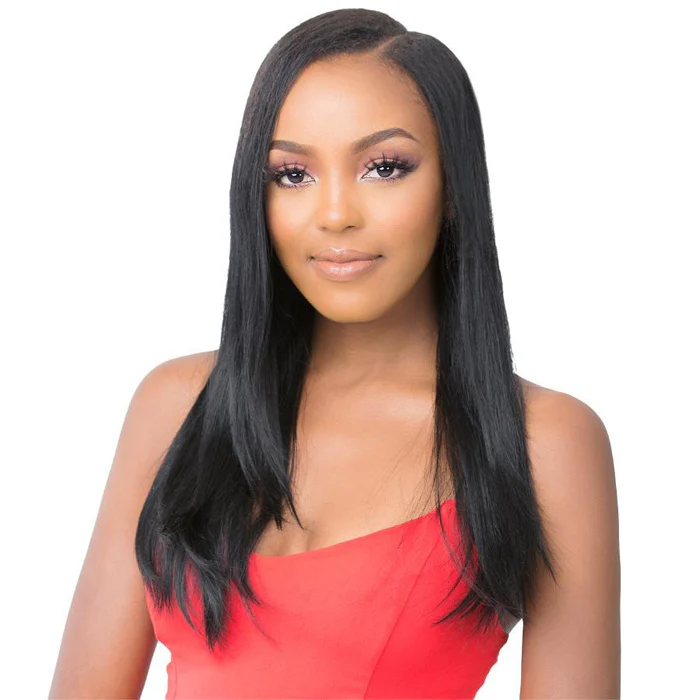 It's a Wig 100% Natural Human Hair HH U Part Wig - STRAIGHT 22" - Image 2