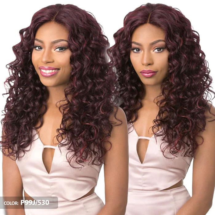 It's a Wig 360 All-Round 100% Human Hair Premium Mix Deep Lace Front Wig 360 LACE AGITA - Image 4