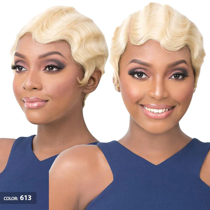 It's a Cap Weave Human Hair Lace Part Wig HH NUNA - Image 2