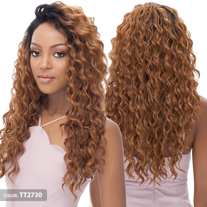 It's a Wig 360 All-Round 100% Human Hair Premium Mix Deep Part Lace Wig - EMOTION - Image 5