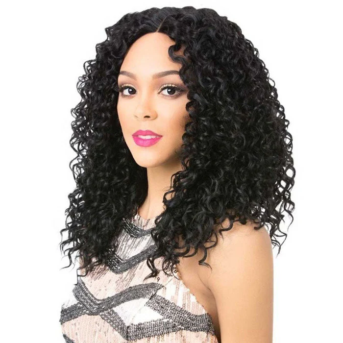 It's a Wig Quality Wig Human Hair Blend Lace Front Wig - LACE BUNDLE JERRY - Image 2