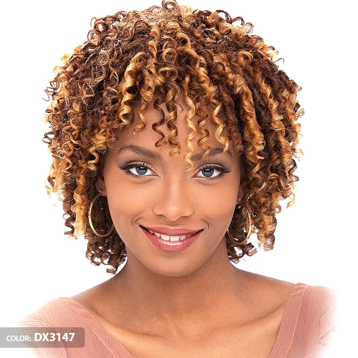 It's a Cap Weave 100% Human Hair Wig Straw Curl - Image 2