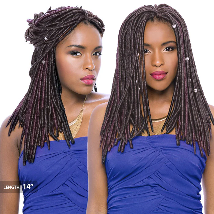 Janet Collection Crochet Braids Havana Handmade - 2X MAMBO FAUX LOCS 14"/18" - Image 3