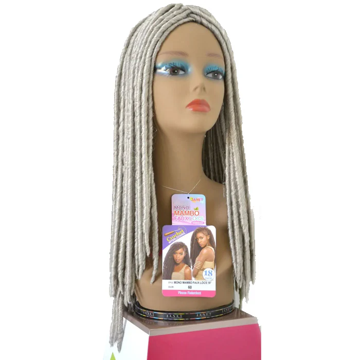 Janet Collection Handmade Crochet Braids - MONO MAMBO FAUX LOCS 18" - Image 5
