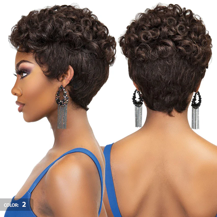 Janet Collection Lavish 100% Virgin Human Hair Full Wig - SASHA - Image 3