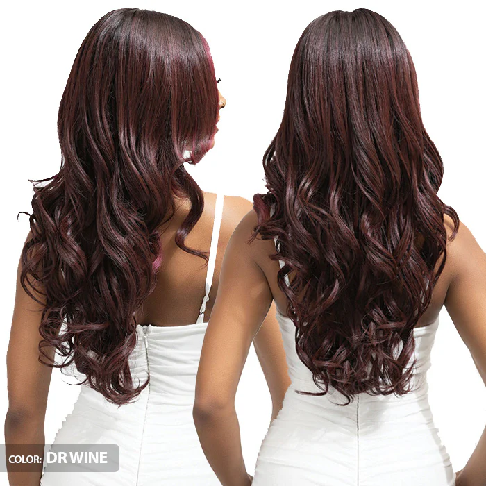 Janet Collection Melt Glueless 100% Human Hair Blend HD 360 Lace 13x6 Front Wig - LYRA - Image 5