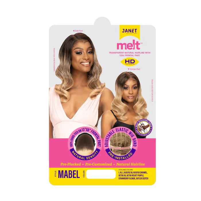 Janet Collection Melt HD 13X6 Swiss Lace Front Wig - MABEL - Image 6