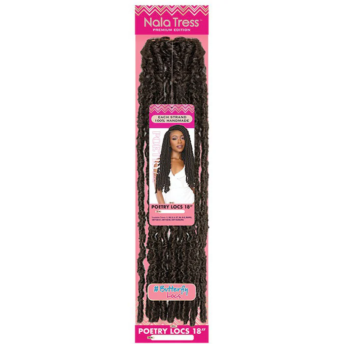 Janet Collection Nala Tress Crochet Looped Braid - POETRY LOCS 18" - Image 7