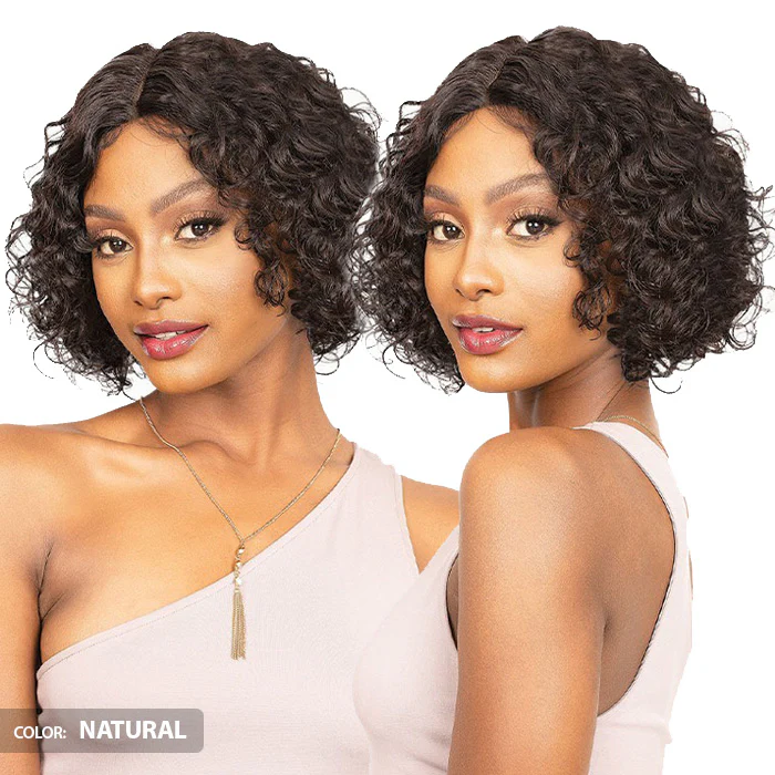 Janet Collection Natural Deep Part Wig 100% Natural Virgin Remy Human Hair Lace Front Wig - JALIA - Image 6