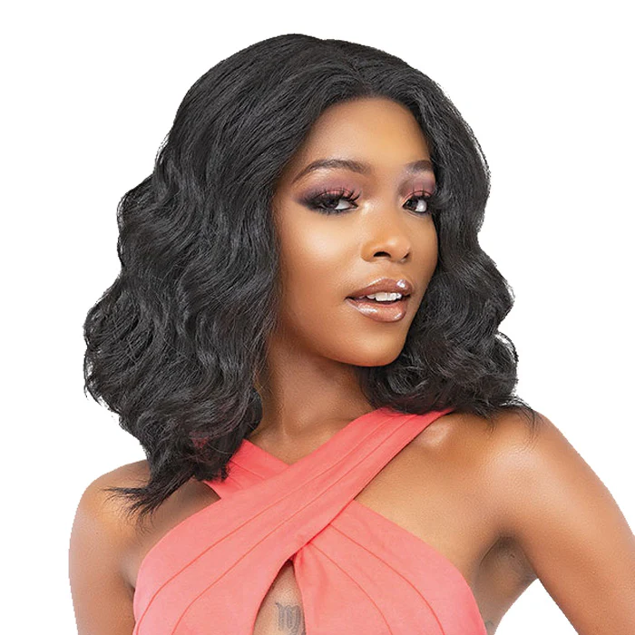 Janet Collection Natural Me Blowout PREMIUM Synthetic Lace Wig - AUDRINA - Image 3