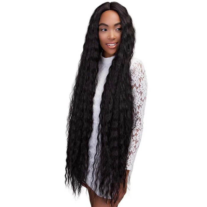 Janet Collection Premium Fiber Extended Part Lace Wig - SUPER DEEP