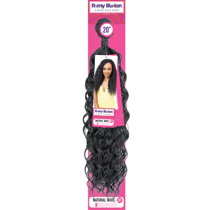 Janet Collection Remy Illusion Weave - NATURAL WAVE 20" - Image 6
