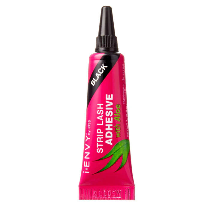 Kiss Aloe Infused Strip Lash Glue - BLACK - Image 3
