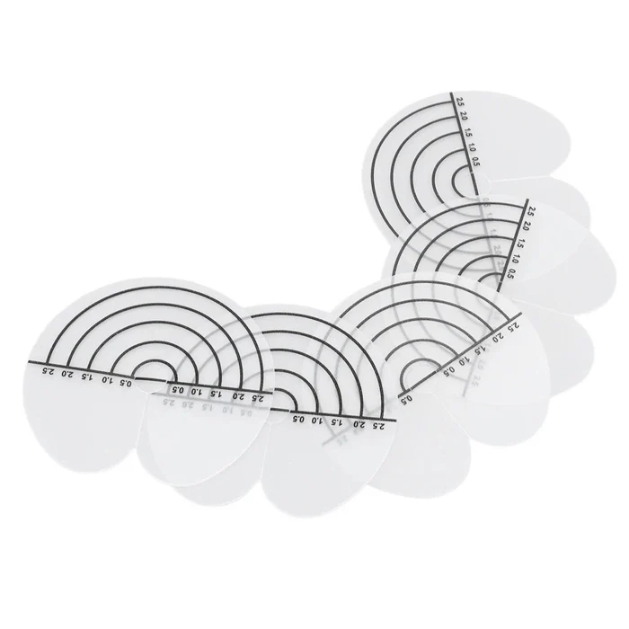 Lord & Cliff Plastic Fusion Disk Heat Guards for Hair Extension - One Pack (10 PCS) - Image 2
