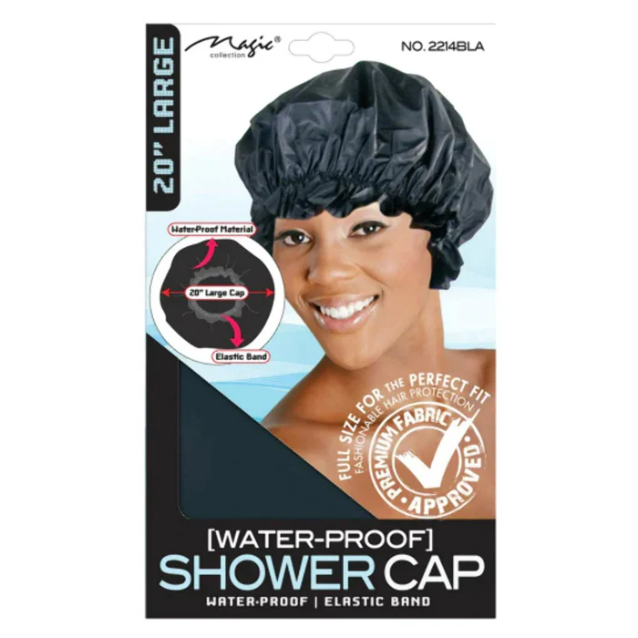 Magic Collection Water Proof SHOWER CAP LARGE - Image 3
