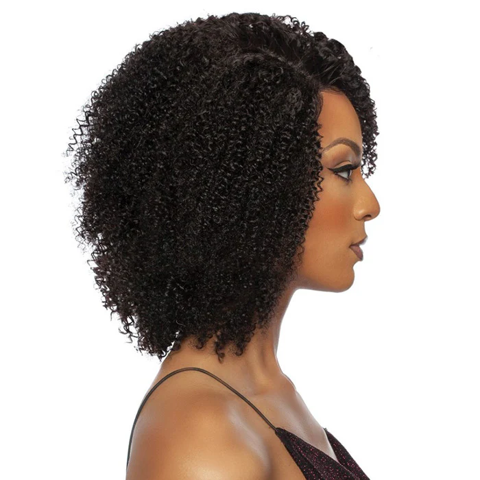 Mane Concept 100% Unprocessed Human Hair HD Lace Front Wig - 13A AFRO CURLY 14 - Image 5