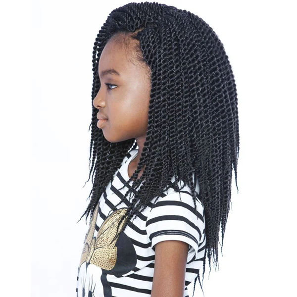 Mane Concept Afri Naptural Kids Rock Crochet Braid - KR03 SENEGALESE TWIST 12" - Image 3
