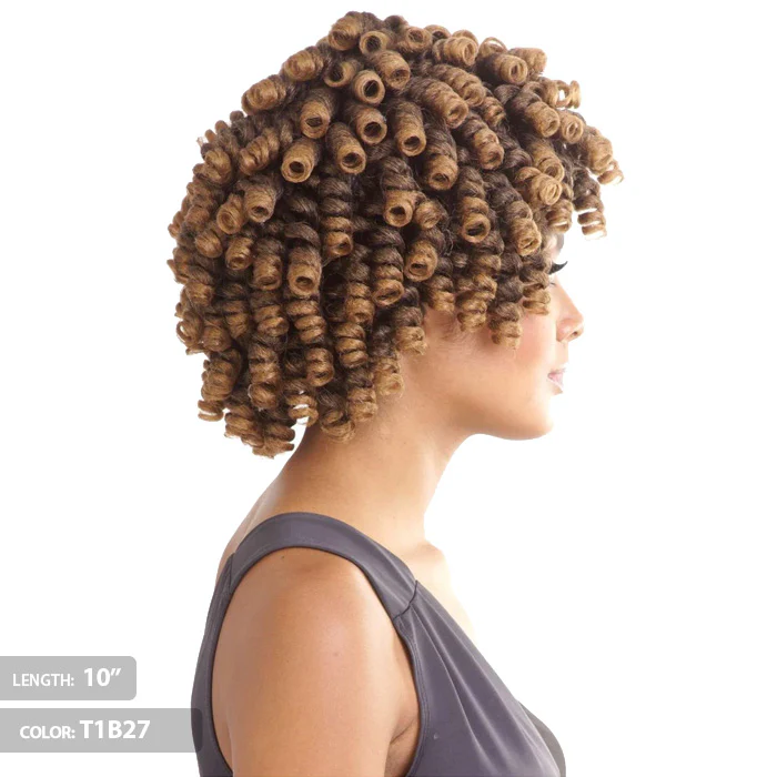 Mane Concept Afri-Naptural Pre-Looped Crochet Braid - CASSIE CURL 10" - Image 3