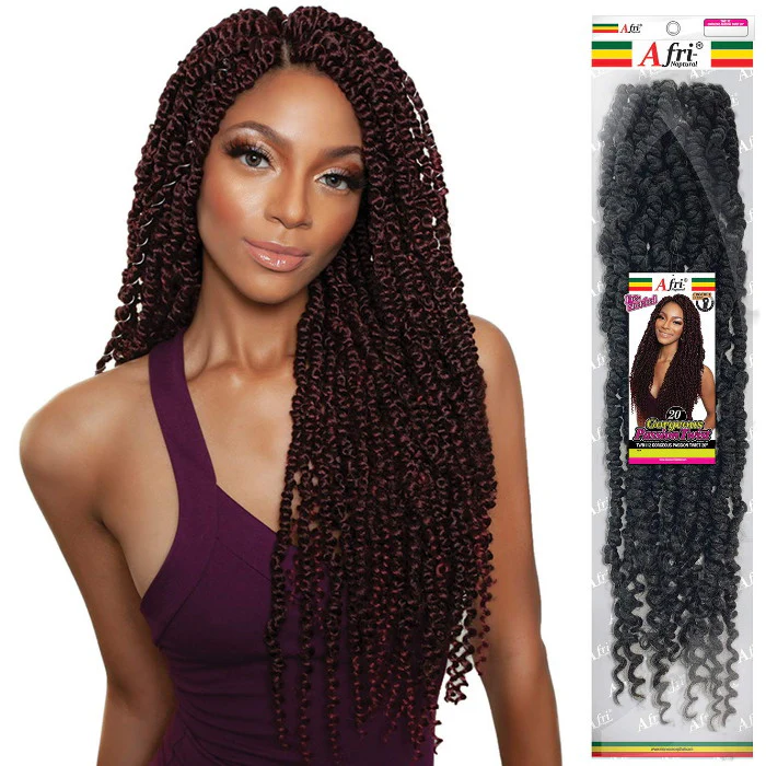 Mane Concept Afri Naptural Pre-Looped Crochet Braid - TWB112 GORGEOUS PASSION TWIST 20" - Image 3