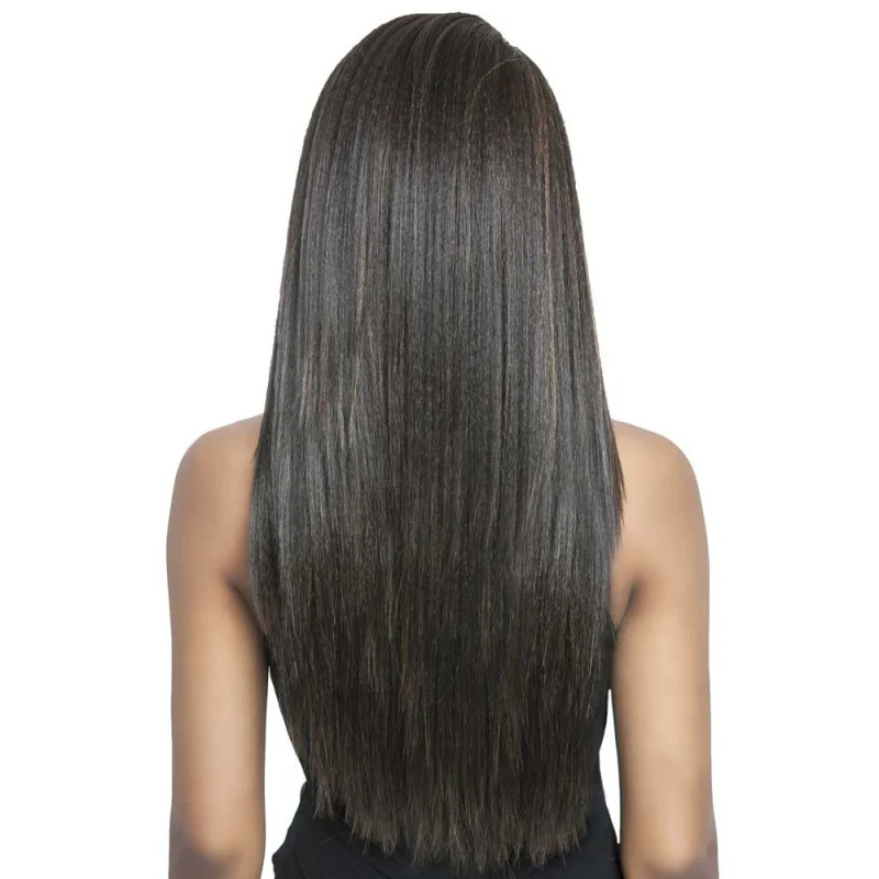 Mane Concept Brown Sugar 13x4 Frontal Lace Closure Wig - BSF05 - Human Hair Blend - Image 3