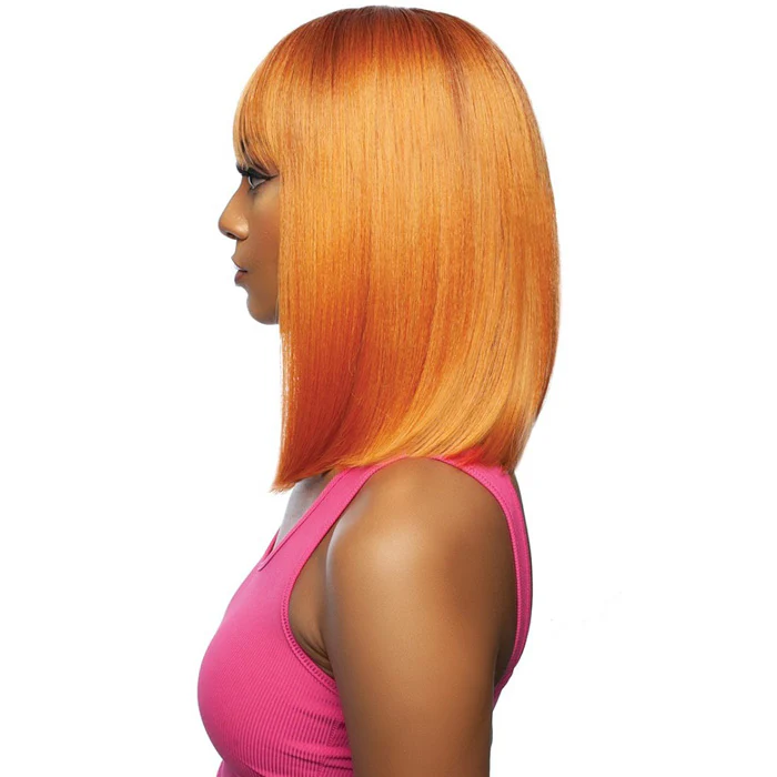 Mane Concept Brown Sugar Human Hair Blend Full Wig - RIHANNA BOB 02 - Image 3