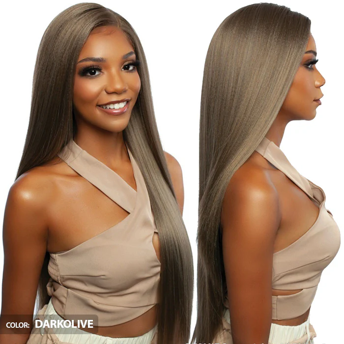 Mane Concept Brown Sugar Skinbond Lace Glueless 9x6" Pre-Plucked HD Lace Front Wig - BSSB201 - Image 2