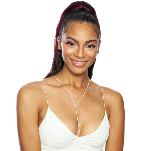 Mane Concept Human Hair StyleMix Brazilian Mega Wrap & Tie Ponytail - MBWNT03 NEW WAVE 22 INCH - Image 2
