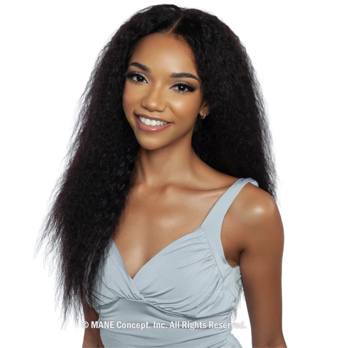 Mane Concept Pristine Micro Crochet 100% Human Hair Pre-Looped Braid - PRHC101 KINKY STRAIGHT 18" - Image 4