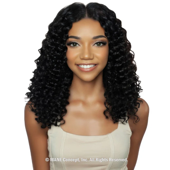 Mane Concept Pristine Micro Crochet 100% Human Hair Pre-Looped Braid - PRHC106 / PRHC102 DEEP WAVE 14/18" - Image 4