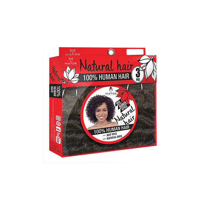 Mayde Beauty 100% Human Hair Weave - DEEP 3PCS - Image 3