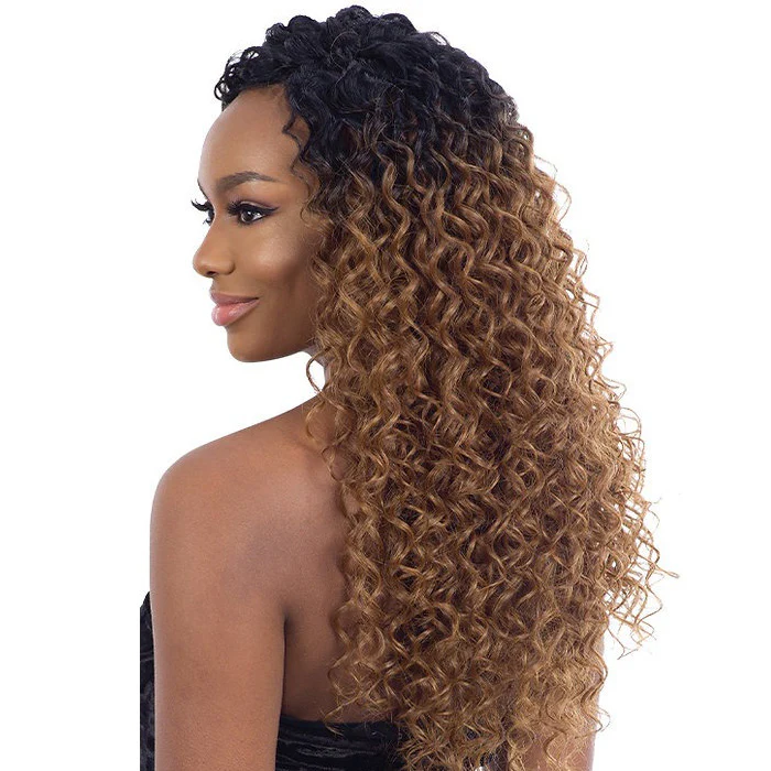 Mayde Beauty Bloom Bundle Weave - WET & CURLY 001 3 PCS 16/18/20" - Image 3