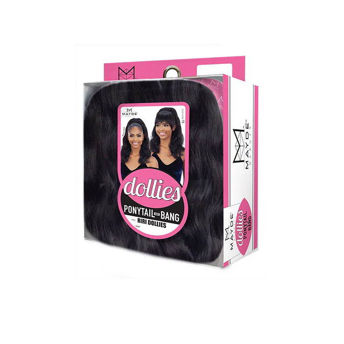 Mayde Beauty Dollies Drawstring Ponytail and Bang 2 PCS - RIRI DOLLIES - Image 3