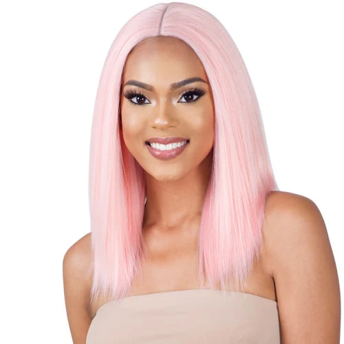 Mayde Beauty Synthetic Bloom Bundle Weave SILKY STRAIGHT 5PCS + Lace Closure - Image 3