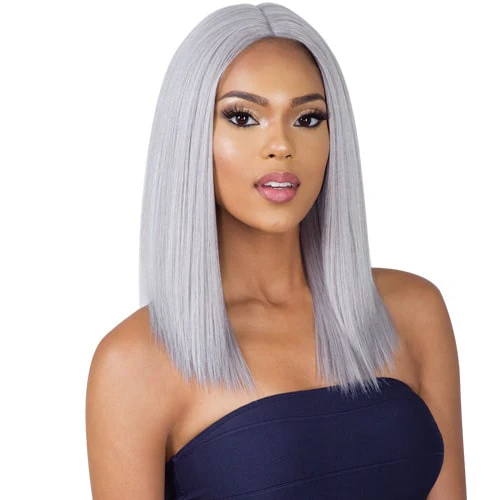 Mayde Beauty Synthetic Bloom Bundle Weave SILKY STRAIGHT 5PCS + Lace Closure - Image 4