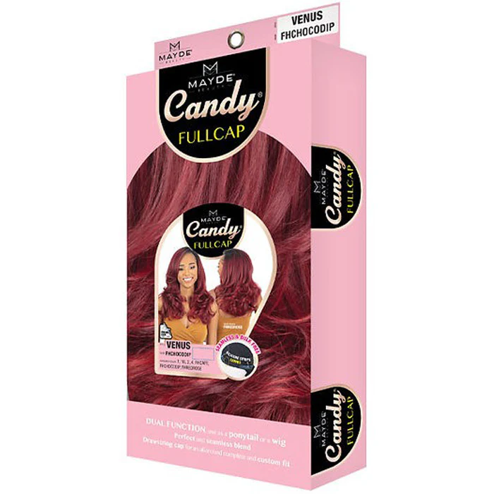 Mayde Candy Full Cap Half Wig - VENUS - Image 5
