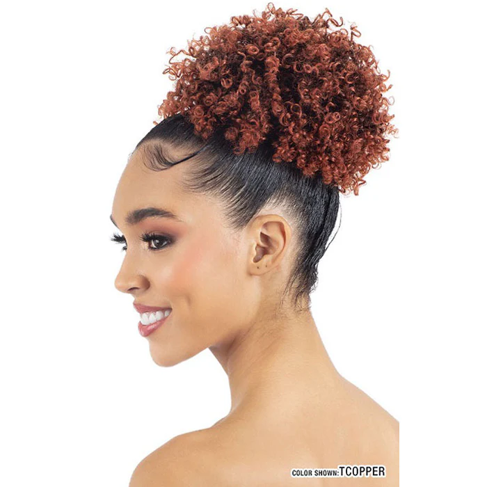 Mayde Candy Drawstring Ponytail - BOHEMIAN POP - Image 4