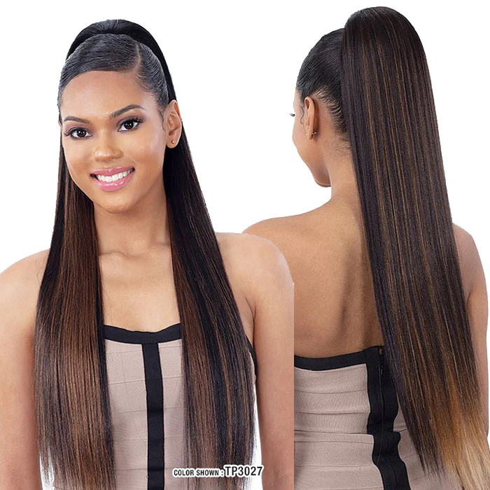 Mayde Drawstring Ponytail - GLITZ PONY 30" - Image 3