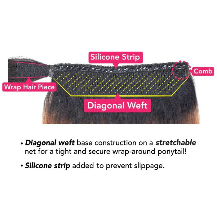 Mayde Pony Pro Stretch & Lock Ponytail - DIVA PRO 24" - Image 4