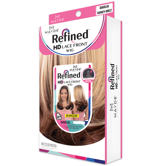 Mayde Refined Glueless 5" Deep HD Lace Front Wig - DAHLIA - Image 4