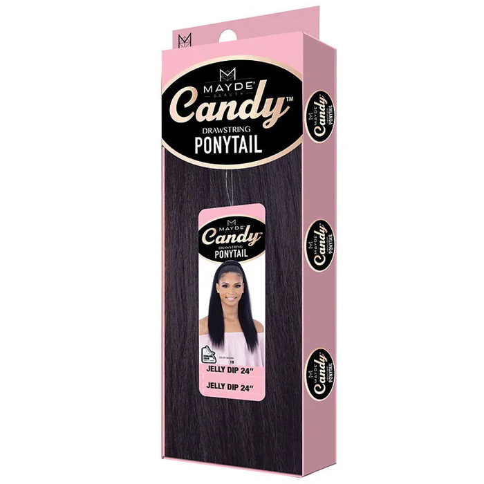 Mayde Candy Drawstring Ponytail - JELLY DIP 24" - Image 3