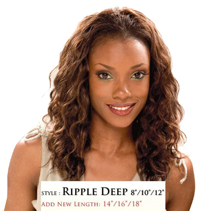 Milky Way 100% Human Hair Weave - RIPPLE DEEP 8/10/12" - Image 2