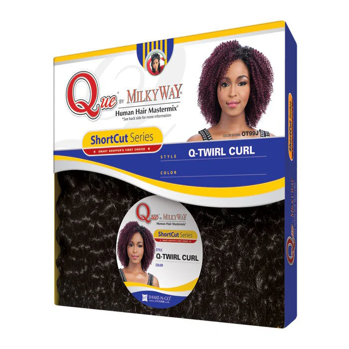 MilkyWay ShortCut Human Hair Weave OPRAH 3PCS - Image 3
