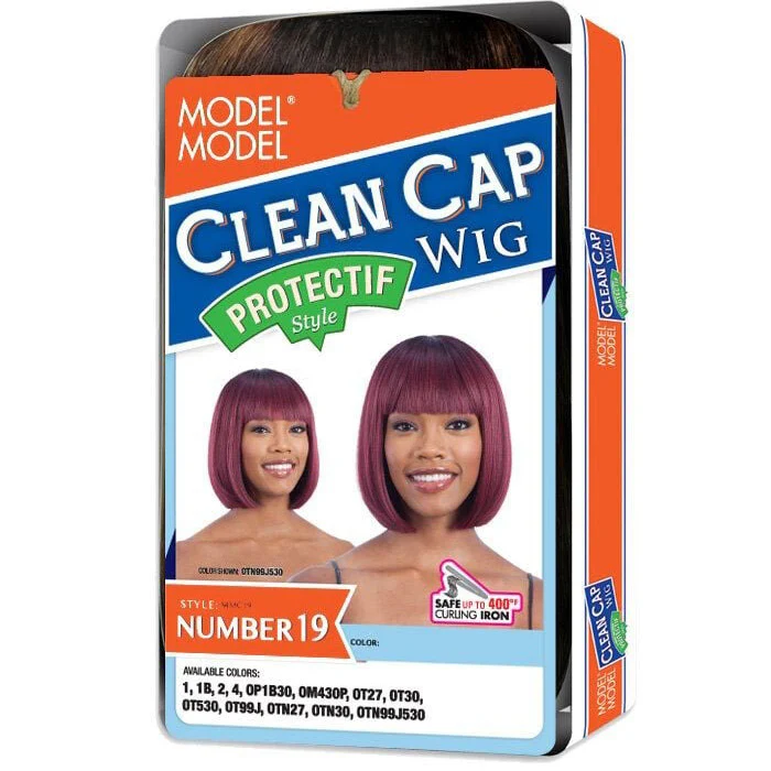 Model Model Clean Cap Protectif Style Full Wig - NUMBER 19 - Image 3